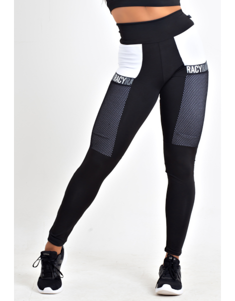 Calça Legging Cintura Alta Preto com Bolso e Elástico | CLGA8 Calça Legging Cintura Alta Preto com Bolso e Elástico | CLGA8