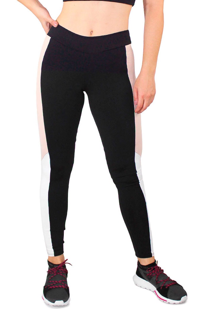 Calça feminina de malha preta transparente confortável sexy slim fit  leggings estribos legging de treino para mulheres esportiva corrida (cor:  P0485 preto, tamanho: pequeno)