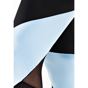 Calça Legging Metamorfose Preto com Azul | MTF2