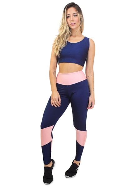 Conjunto Calça Legging e Cropped Hot&Serious REF: LX19