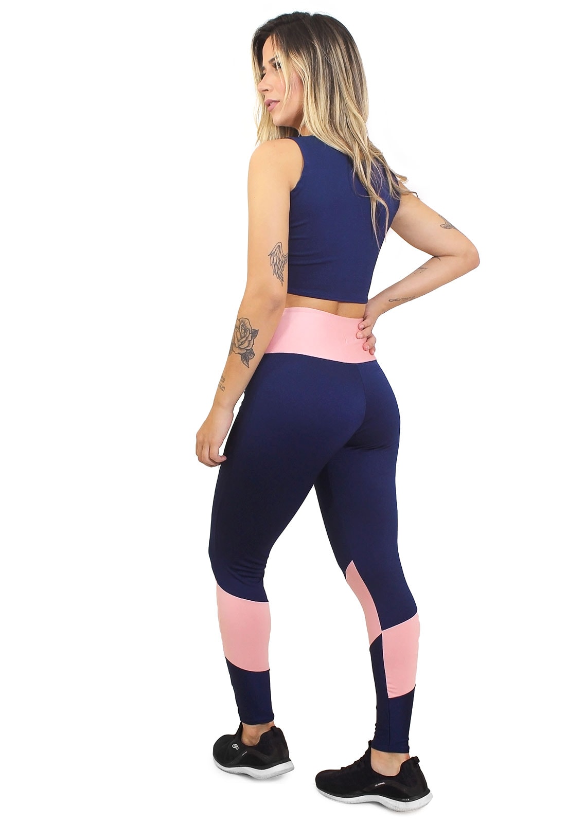 Conjunto Calça Legging e Cropped Hot&Serious REF: LX19
