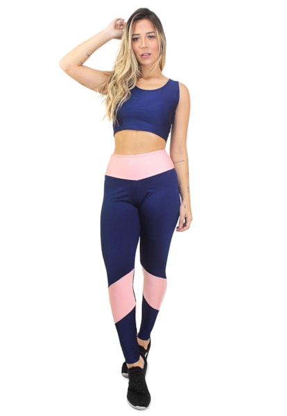 Conjunto Calça Legging e Cropped Hot&Serious REF: LX19