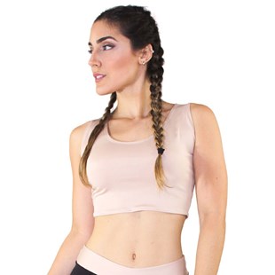 Top Cropped Fitness Basic Chocolate REF: CC28