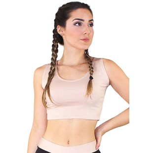 Top Cropped Fitness Basic Chocolate REF: CC28