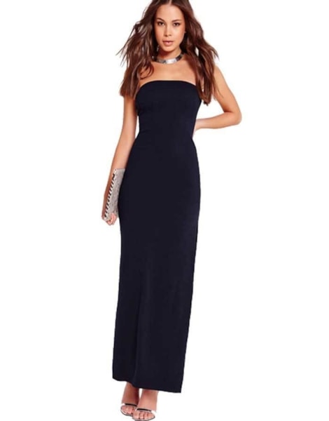 Vestido Longo Feminino Tomara Que Caia Com Fenda REF: VRP266 Vestido Longo Feminino Tomara Que Caia Com Fenda REF: VRP266