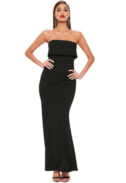 Vestido Longo Tomara que Caia Com Babado REF: VRP22