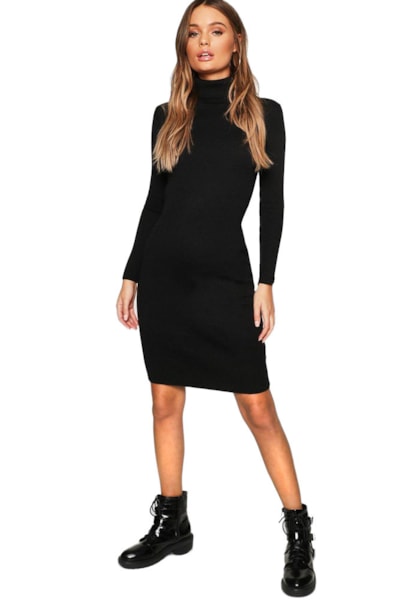 Vestido Social Tubinho com Manga Longa REF: NC0003